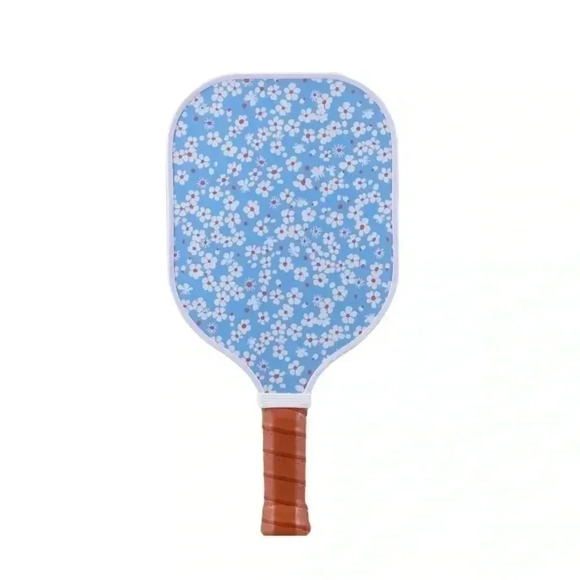 NWT Double Sided Pickleball Paddle - White
Stripes/Floral - Picture 7 of 8